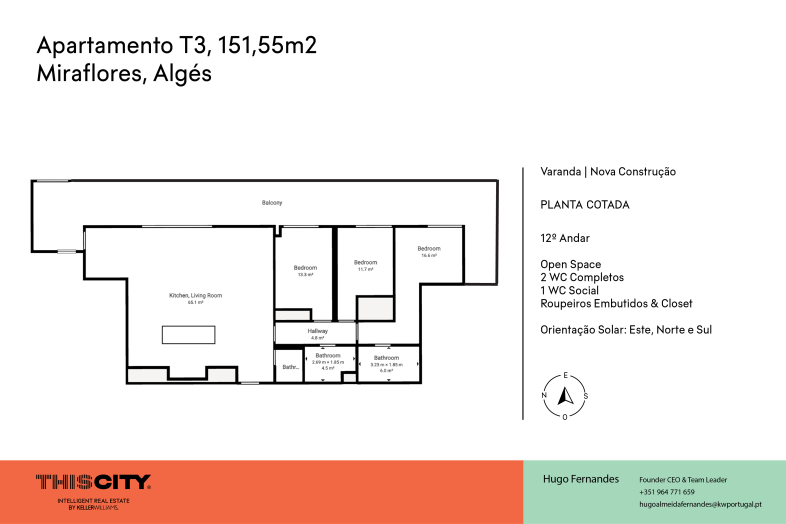 New 3-Bdr Ap. Miraflores